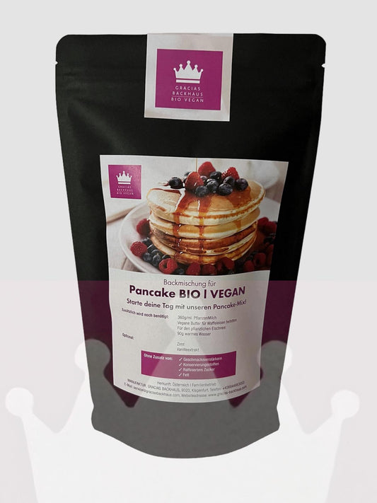 PANCAKE - PREMIUM BACKMISCHUNG l REIN PFLANZLICH (100% vegan)