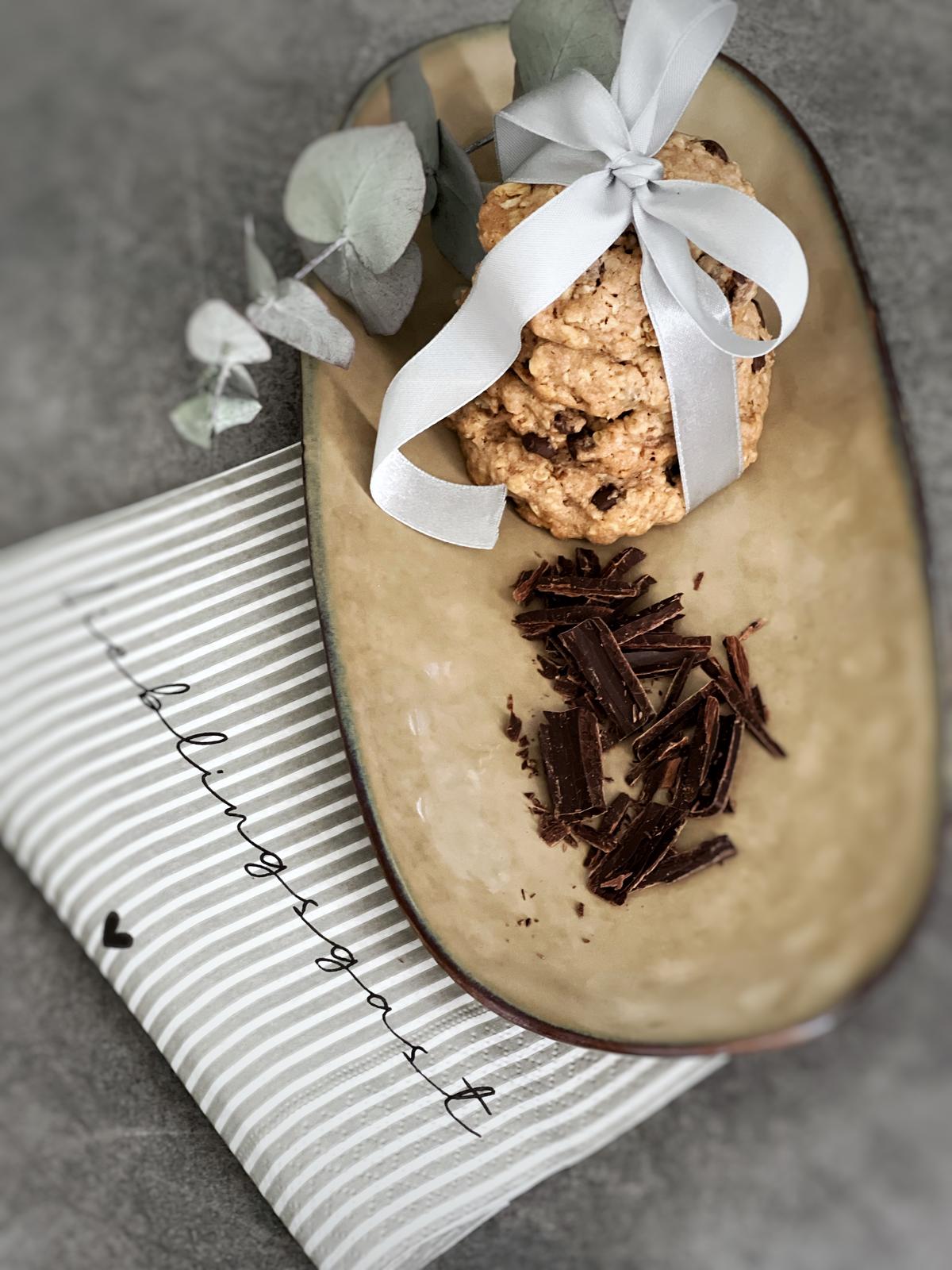 SCHOKO-HAFER-COOKIES PREMIUM BACKMISCHUNG | REIN PFLANZLICH (100% vegan)